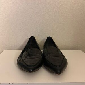 Blondo flats in black croc